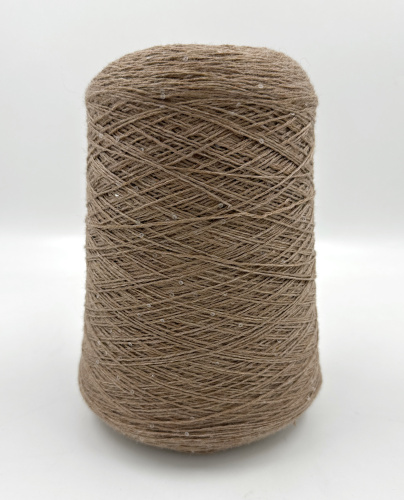 Пряжа Merino Paillettes, Italia, меринос, цвет какао